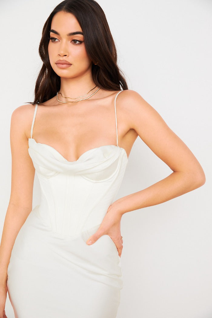 CORSET MAXI DRESS