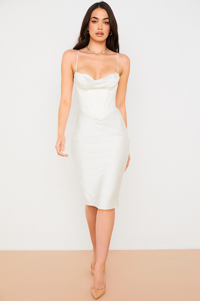CORSET MAXI DRESS